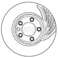 BORG & BECK Piduriketas BBD5759S